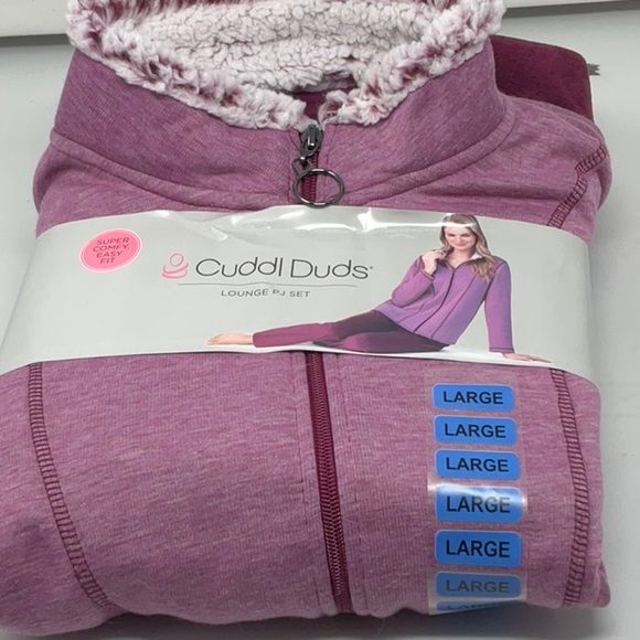 Cuddl Duds Other - NWT Cuddl Duds women’s 2 piece lounge pj set size L (14-16)